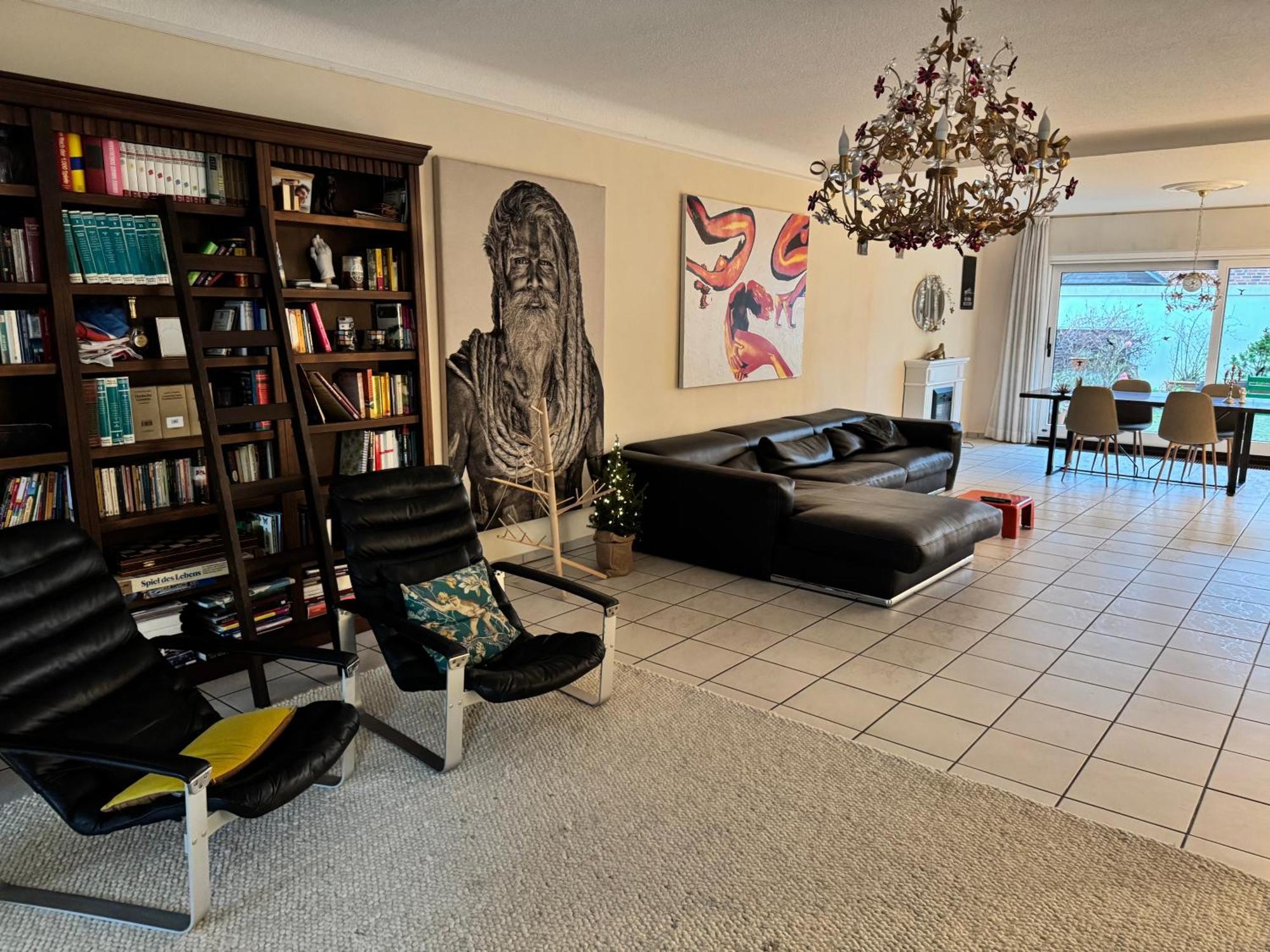 Villa Casa Blanca Mit Privatem Schwimmbad 26 Grad Und Sauna Duisburg Bagian luar foto